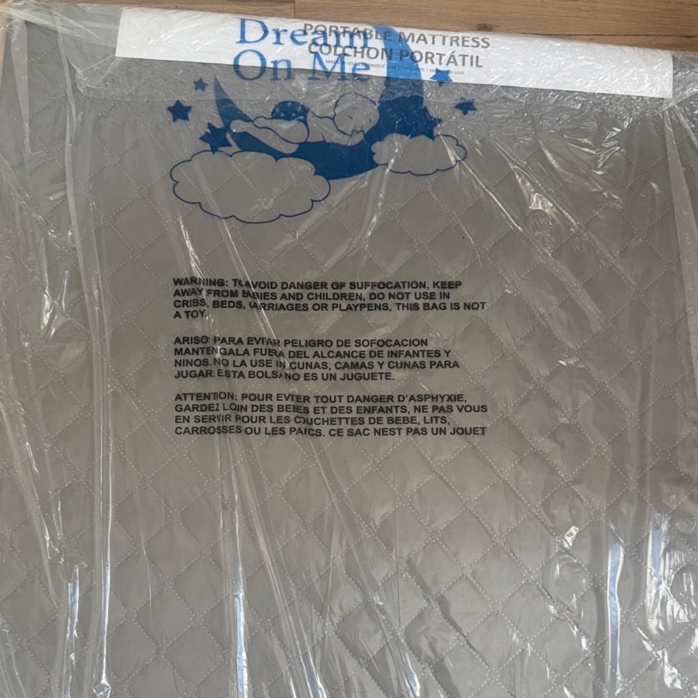 Gray Crib Mattress Cover - Picture 2 of 9